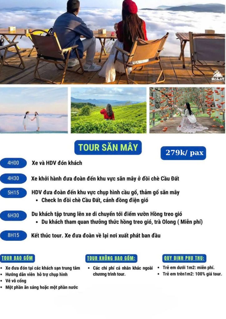 Tour Săn Mây Đà Lạt